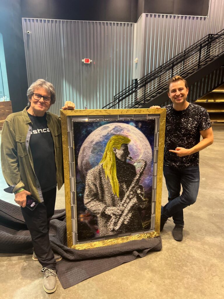 Scott Page- Golden Mullet